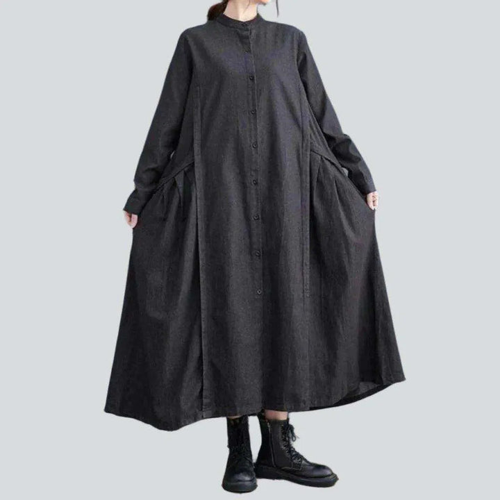 Pre-millennium style jean dress